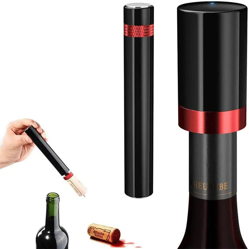 "VinoVerve AirPop Corkscrew: Uncork Elegance Anywhere"