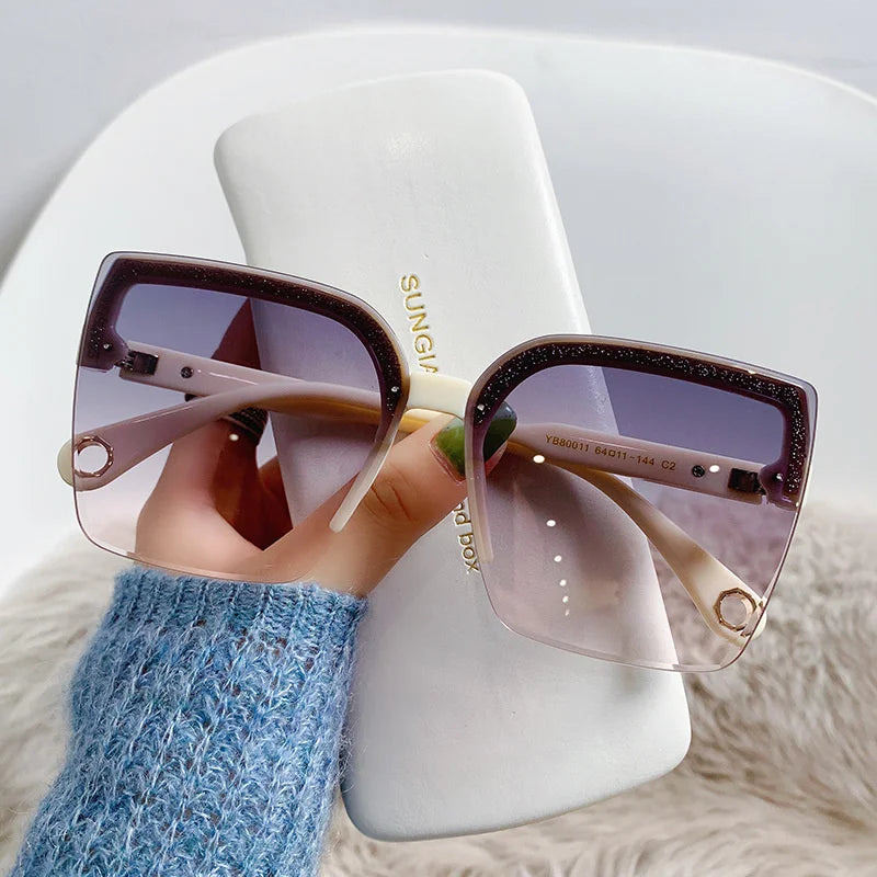 Sunglasses Man Woman Vintage Oversized KAMMPT: RetroFlex
