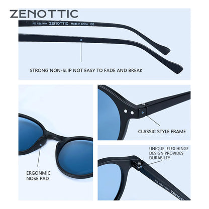ZENOTTIC PolarRetro UV400 Sunglasses