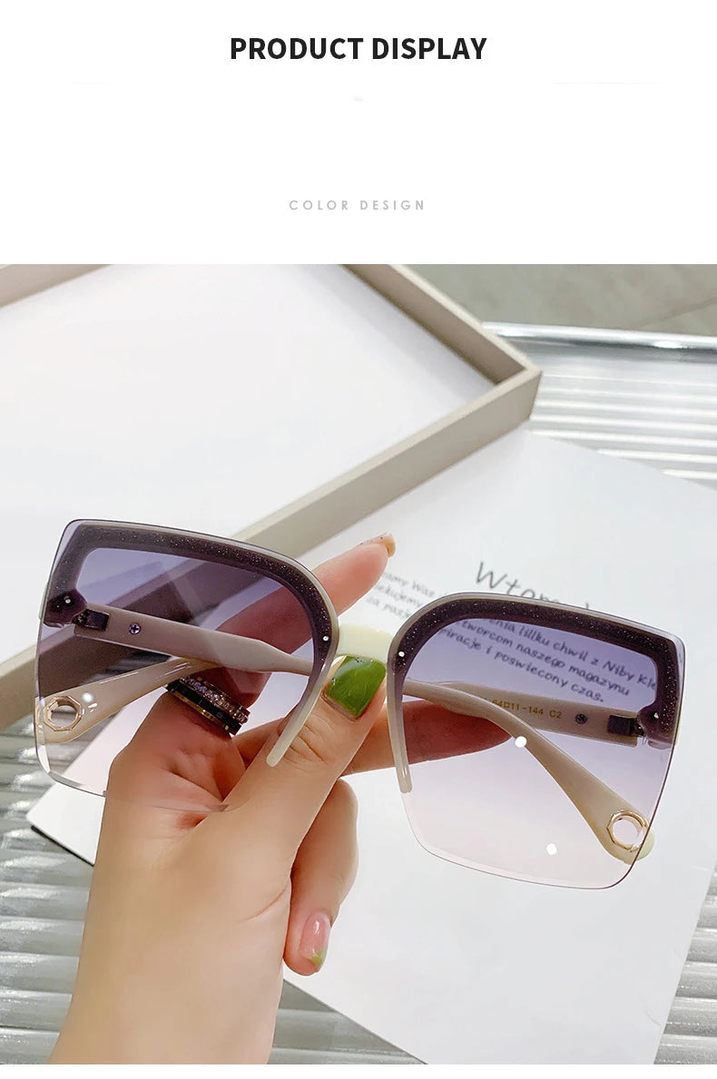 Sunglasses Man Woman Vintage Oversized KAMMPT: RetroFlex