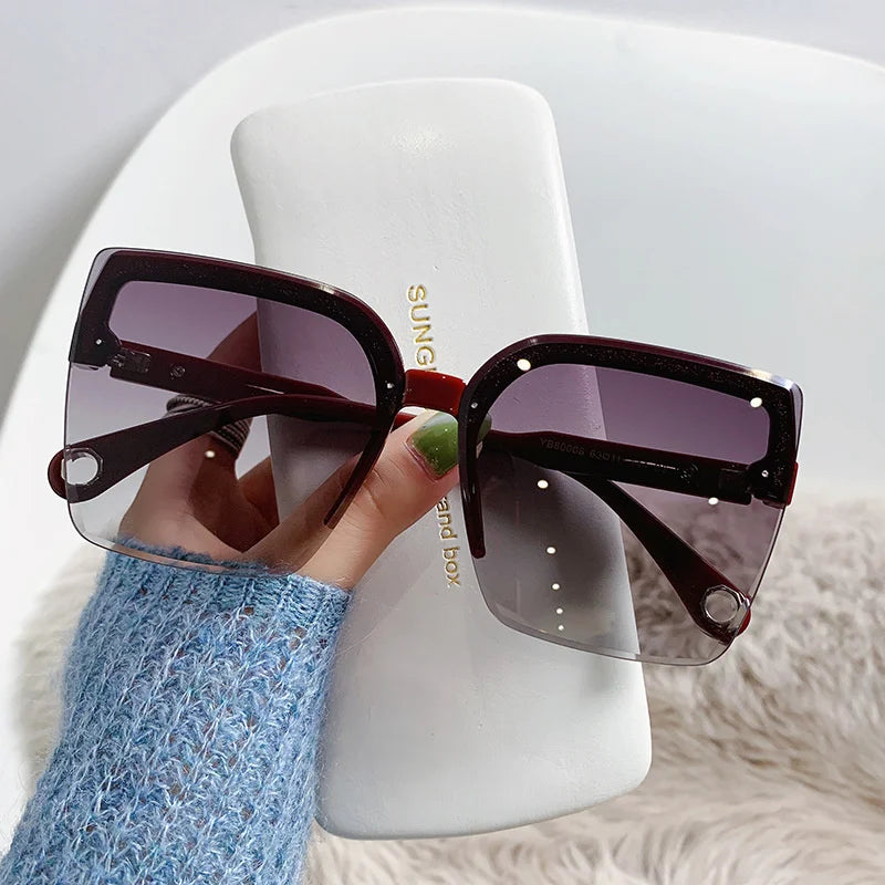 Sunglasses Man Woman Vintage Oversized KAMMPT: RetroFlex