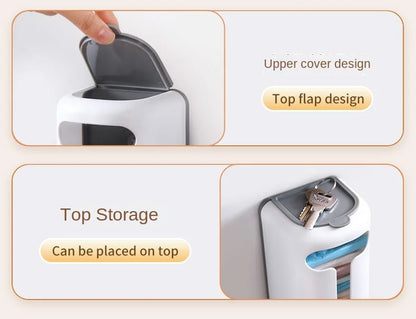 BagEase Wall Dispenser – Smart Space-Saving Kitchen & Home Organizer