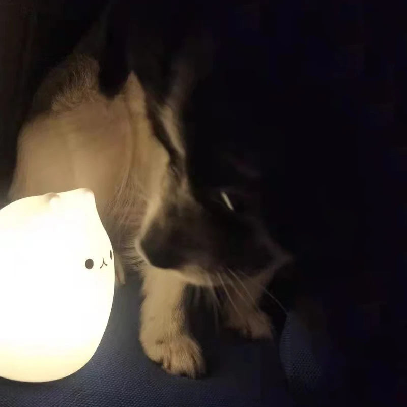 Luz Noturna Gatinho Minipop: Quarto dos Sonhos