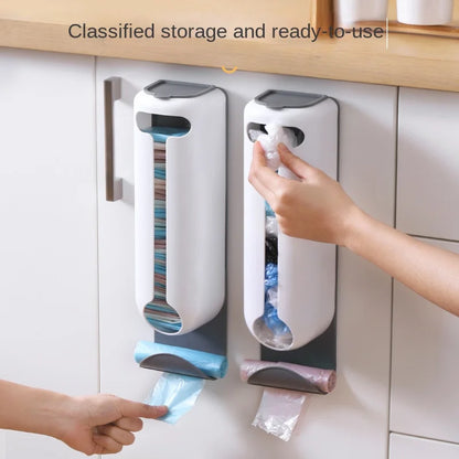 BagEase Wall Dispenser – Smart Space-Saving Kitchen & Home Organizer