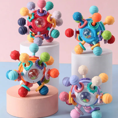 Baby Toys 6 12 SensorySphere "GiggleGrip"