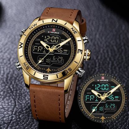 Relogio Masculino Navigator Elite Aurum Precision