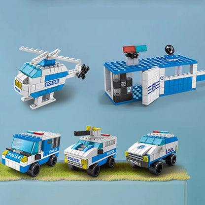 6in 1 MegaCity Emergency Vehicle Ensemble