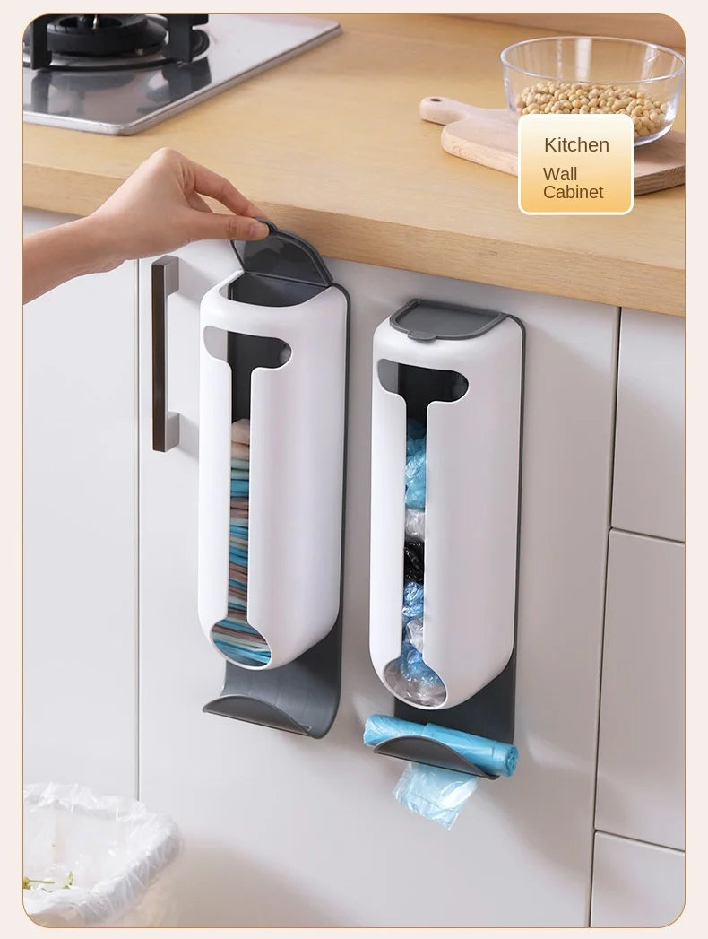 BagEase Wall Dispenser – Smart Space-Saving Kitchen & Home Organizer