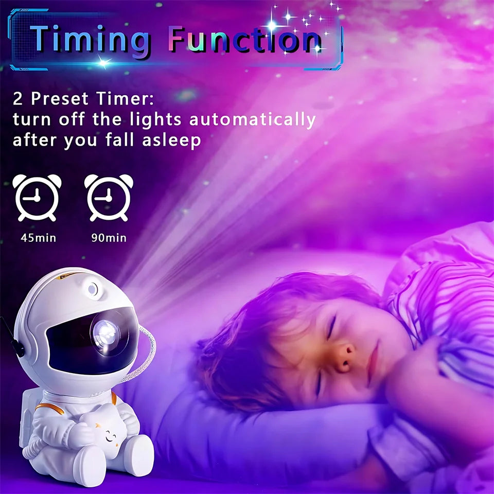 AstralGlow Star Projector - Celestial LED Night Light for Kids & Home Decor