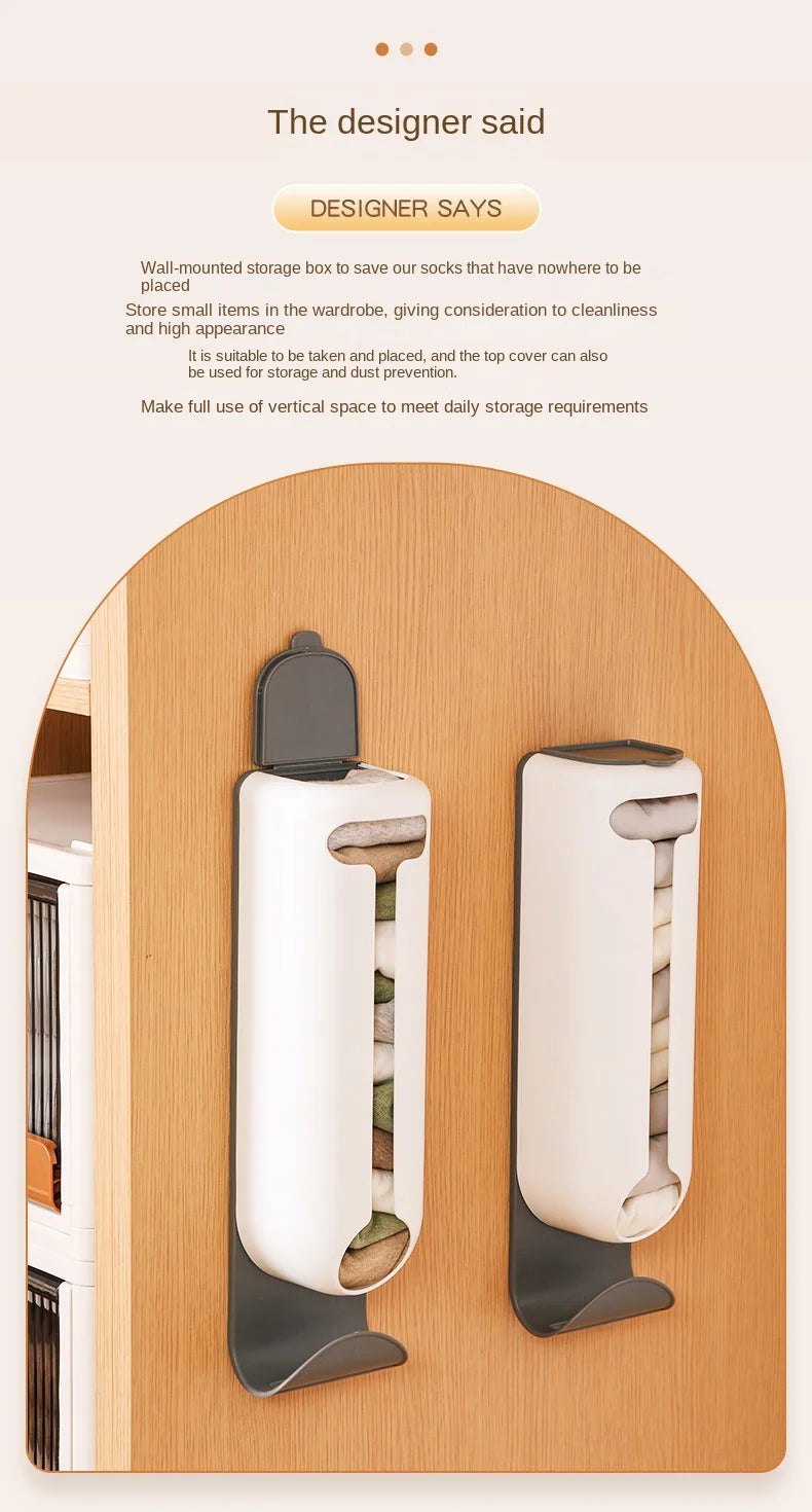 BagEase Wall Dispenser – Smart Space-Saving Kitchen & Home Organizer