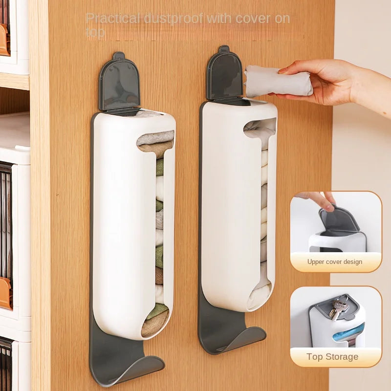 BagEase Wall Dispenser – Smart Space-Saving Kitchen & Home Organizer