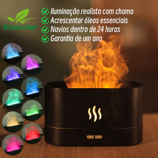 Difusor de Chama Relajante - Aromaterapia