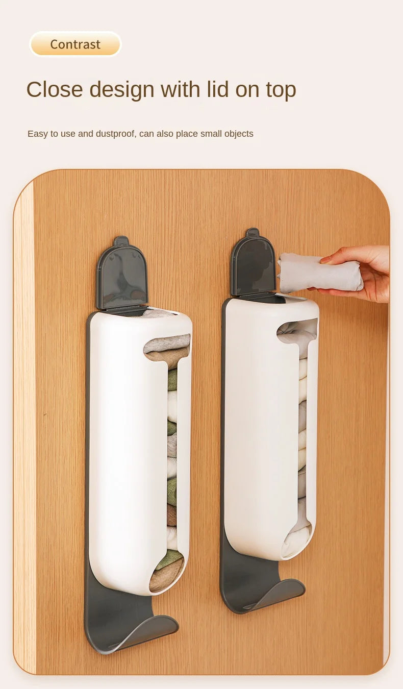 BagEase Wall Dispenser – Smart Space-Saving Kitchen & Home Organizer