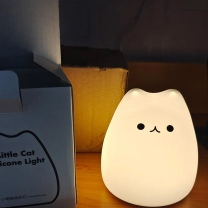 Luz Noturna Gatinho Minipop: Quarto dos Sonhos