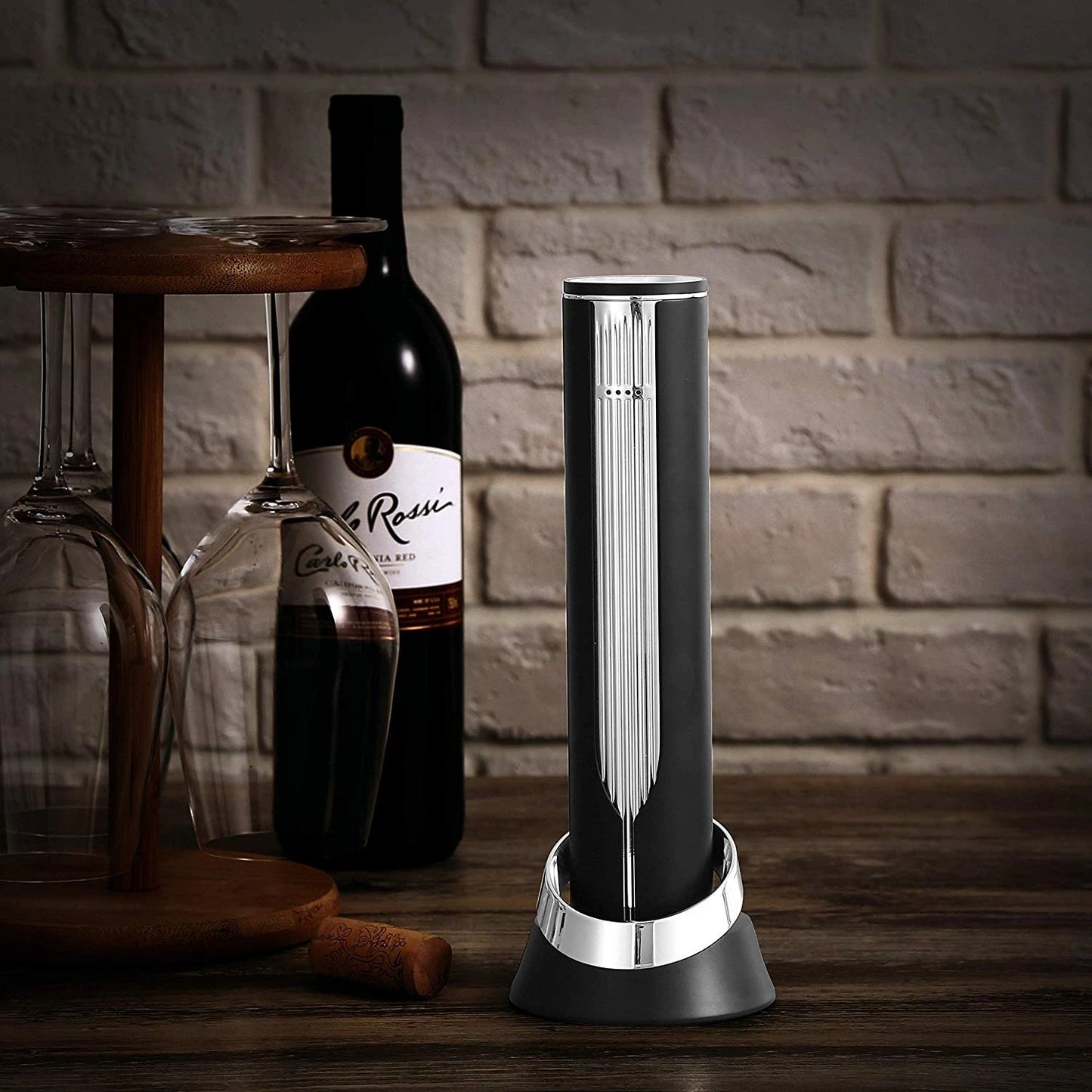 WineWave Auto Corkscrew – Premium Gift Set for Effortless Bottle Opening