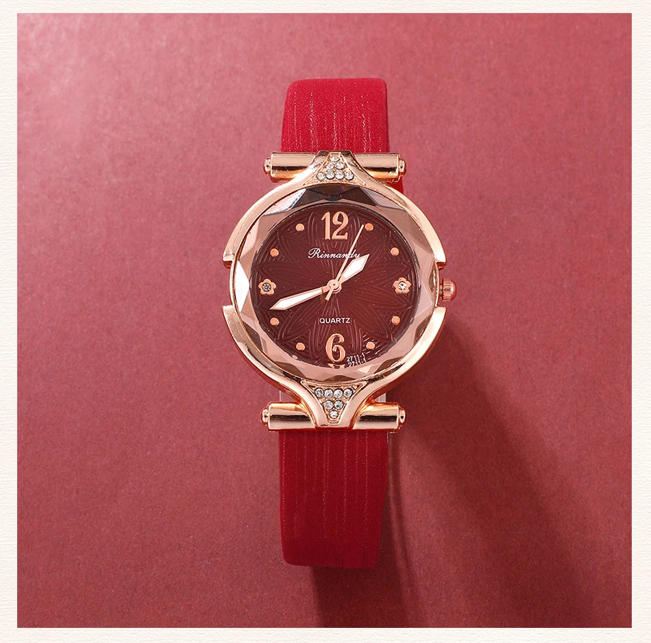Relógio e Jóias Douradas: Kit de Luxo