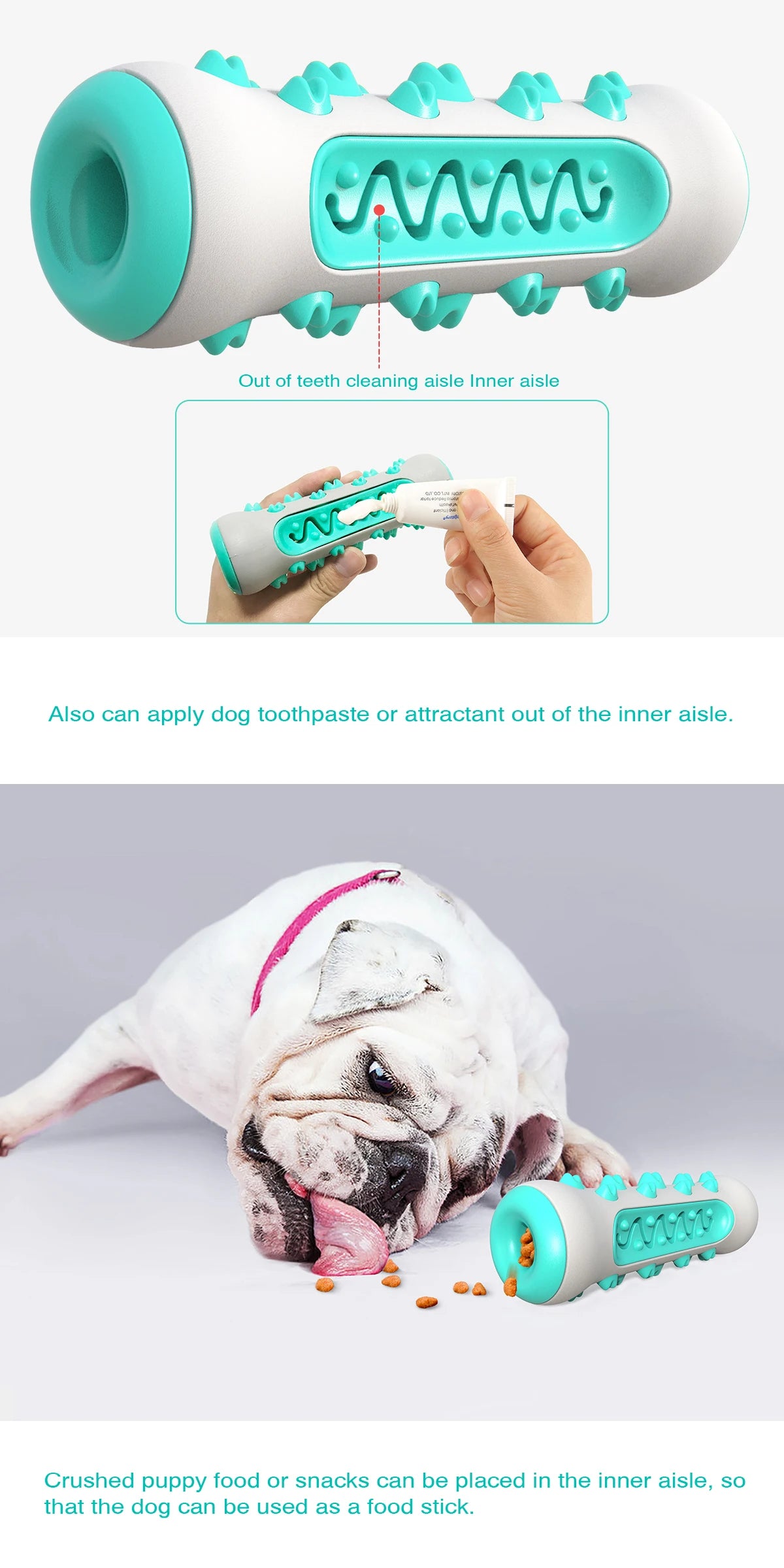 CanineClean Chewmate: Brinquedo Molar para Higiene Dental